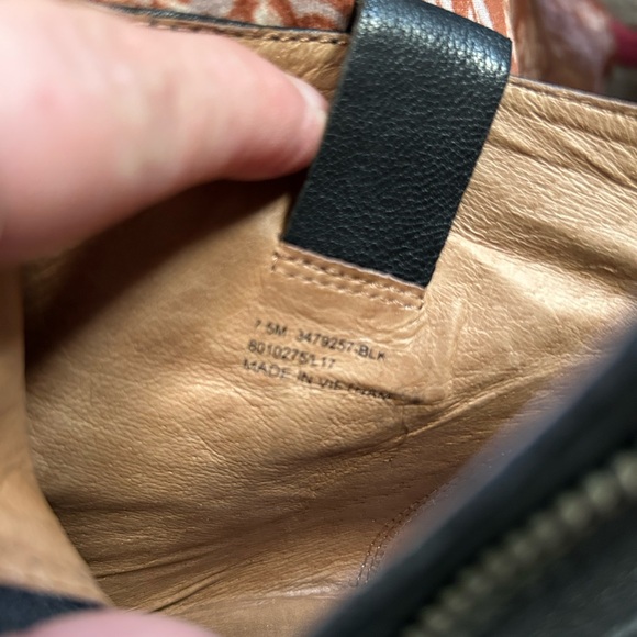 Frye Reina Black Ankle Boots - Picture 9 of 9